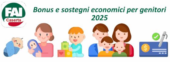 Bonus e sostegni economici per genitori 2025