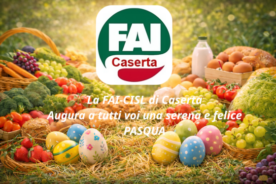La FAI-CISL vi augura Buona Pasqua 2026